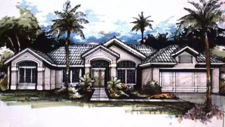 image of southern house plan 1358